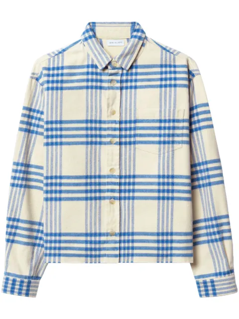 John Elliott Hemi checked cotton shirt