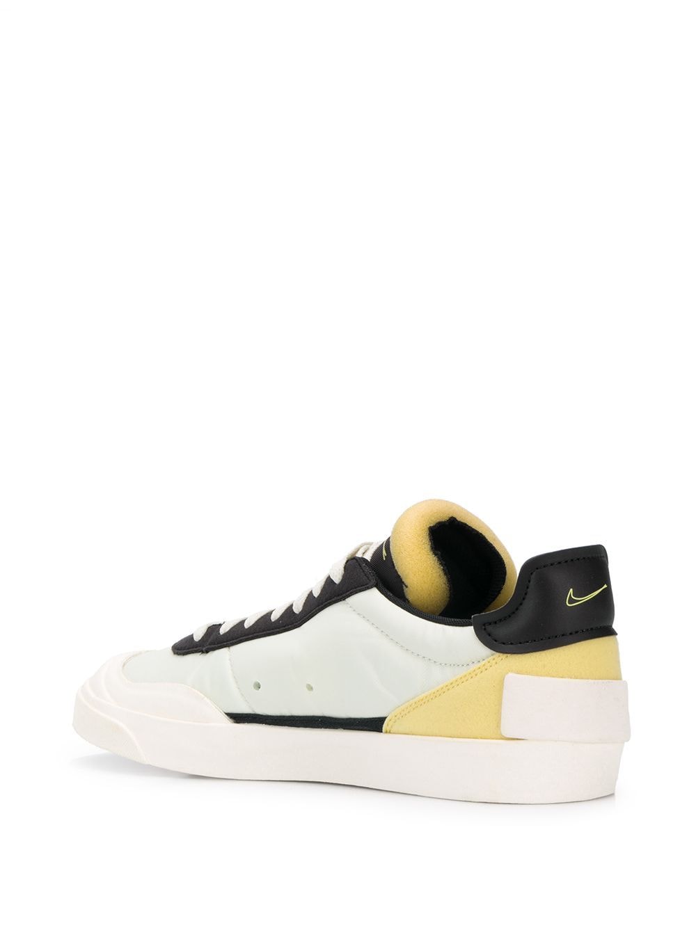 Shop Nike Panelled Sneakers In Yellow