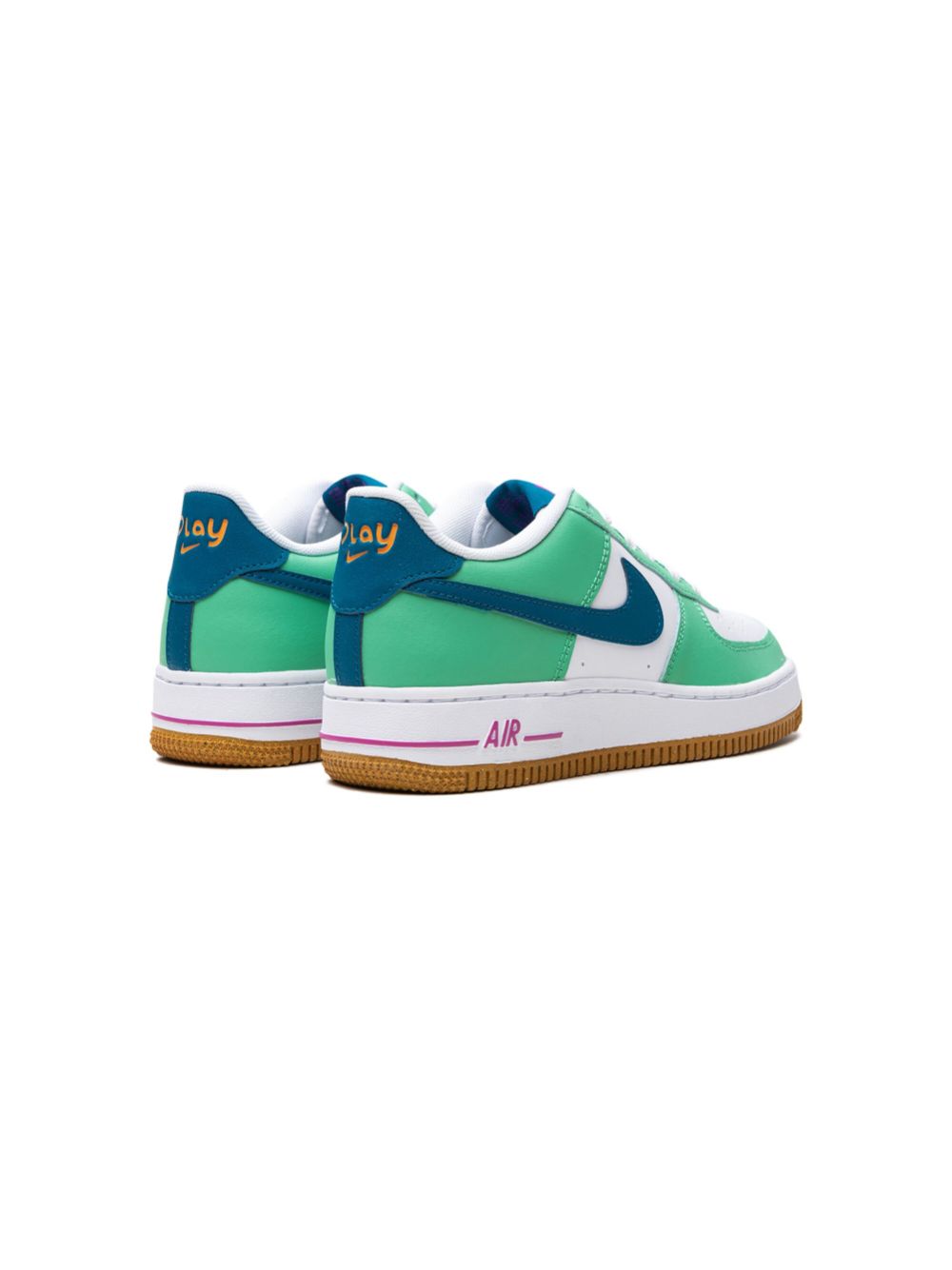 Nike Kids Nike Air Force 1 Low LV8 "Play" sneakers Groen