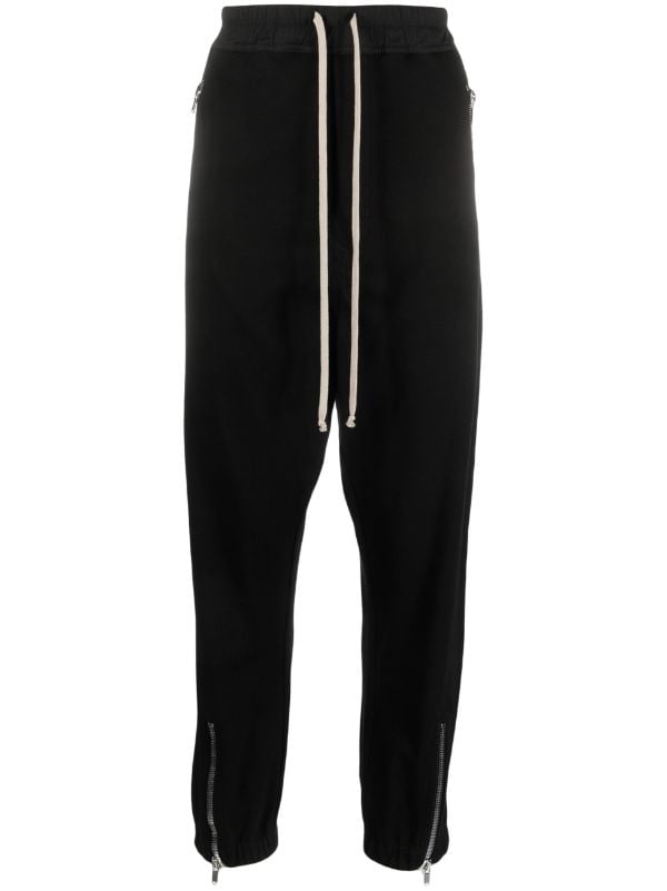 Rick Owens Tecuatl stretch-cotton Track Pants - Farfetch