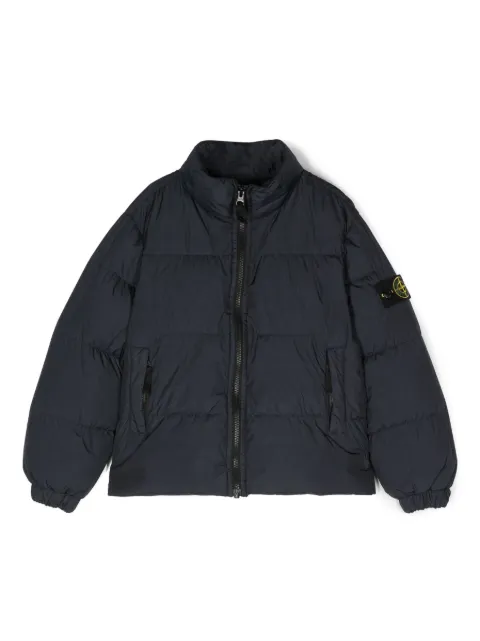 Stone Island Junior Piumino con motivo Compass