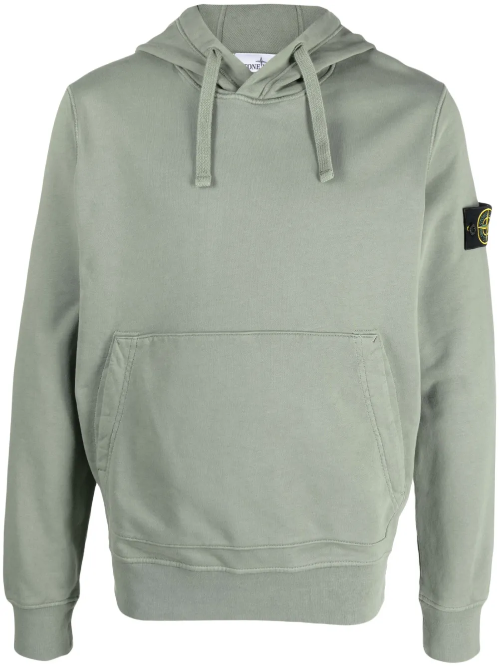 【国内在庫】STONE  コンパス ロゴ パーカー スウェットM Stone Island コンパスバッジ スウェットシャツ | ブラック