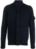 Stone Island Compass-motif knitted cardigan - Blue