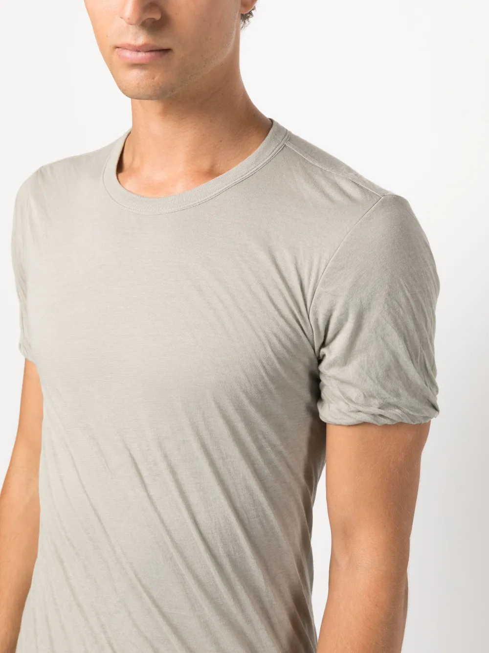 Rick Owens Katoenen T-shirt Grijs