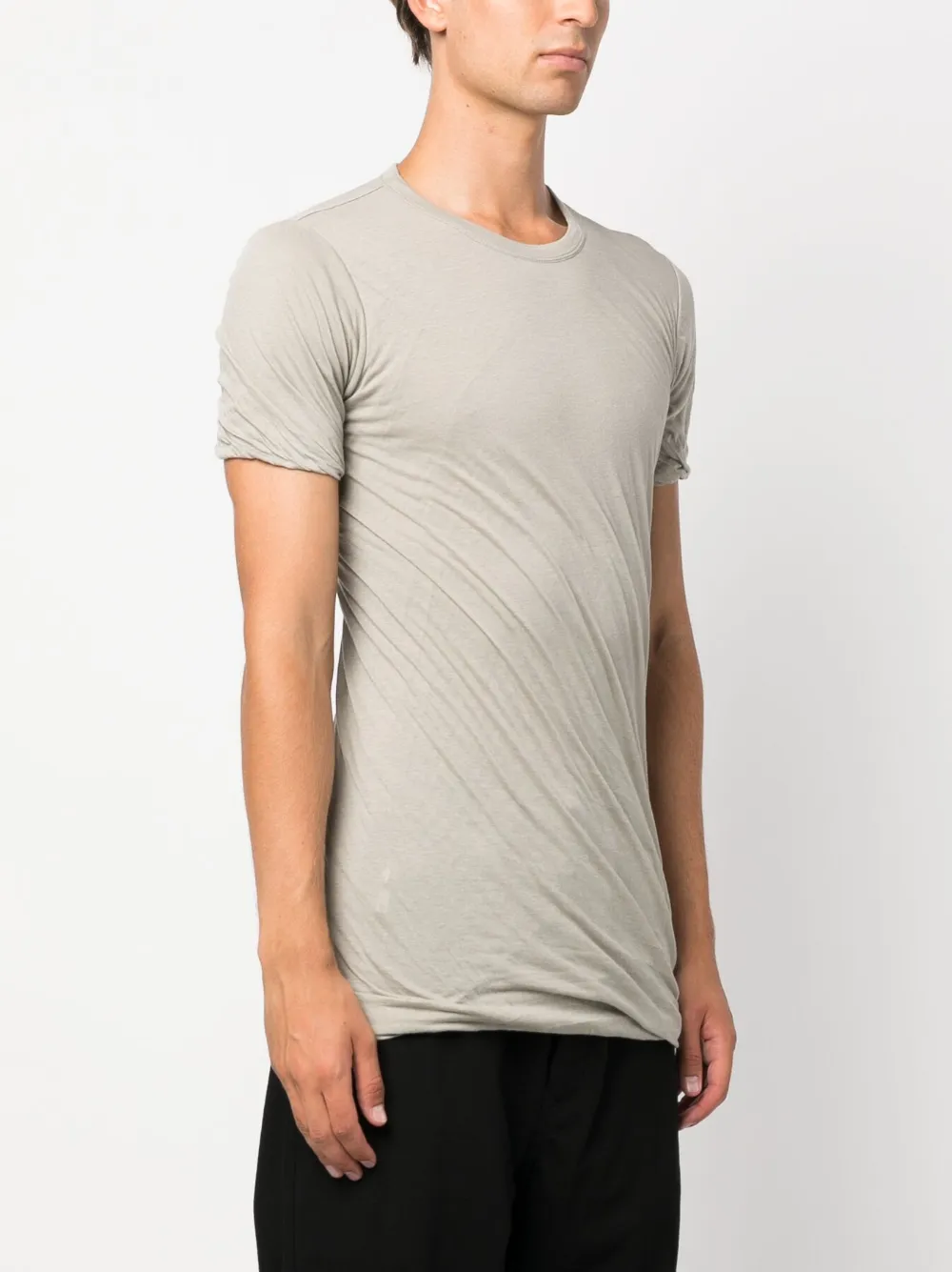 Rick Owens Katoenen T-shirt Grijs