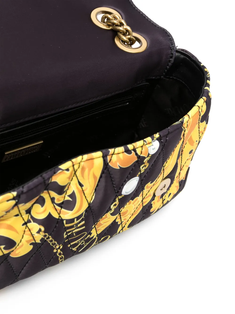 Versace Jeans Couture Schoudertas met print Zwart