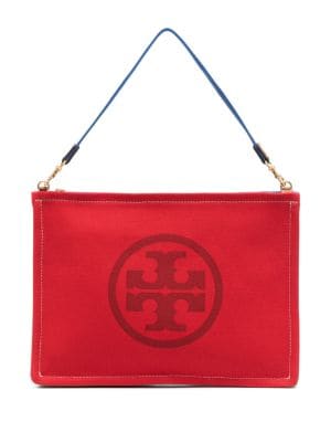 Tory Burch Miller clutch bag - 'Perry Monogram' shopper bag Tory Burch -  InteragencyboardShops HK