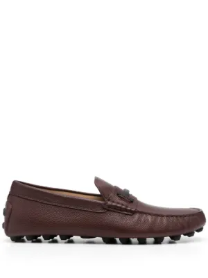 Mens designer suede on sale loafers