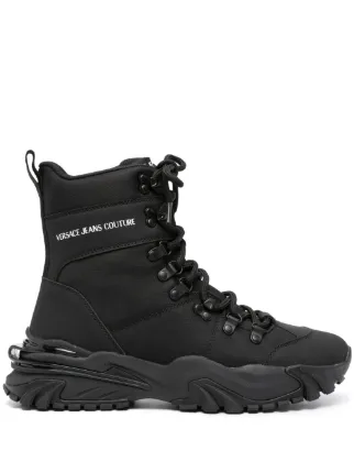 Versace Jeans Couture Trail Trek チャンキーソール ブーツ
