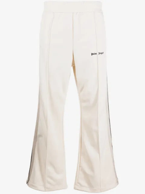 Palm Angels pantalones de chándal con logo bordado