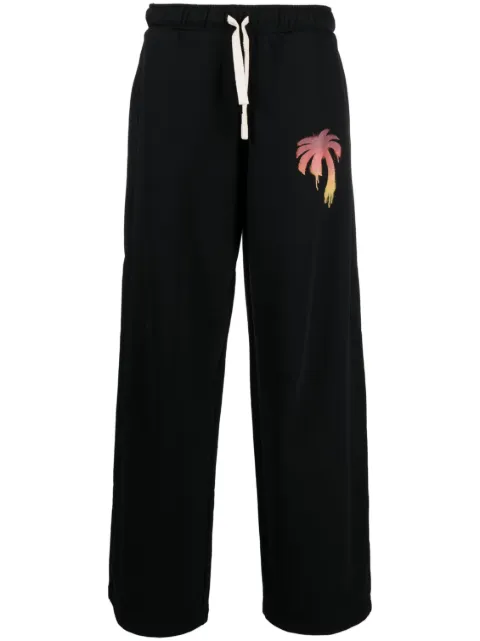 Palm Angels I Love PA wide-leg track pants