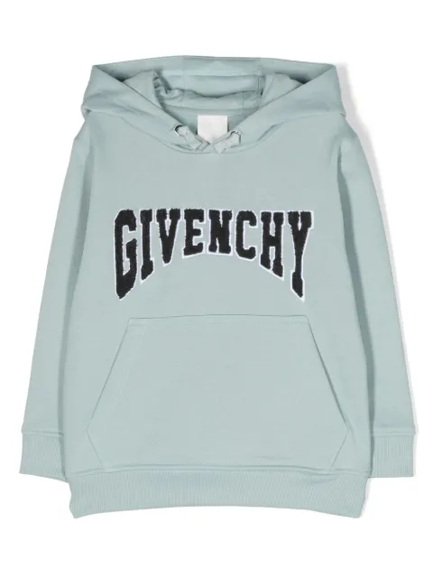 Givenchy Kids hoodie con parche del logo