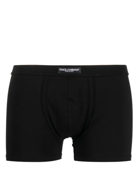 Dolce & Gabbana bóxer con pretina elástica y parche del logo