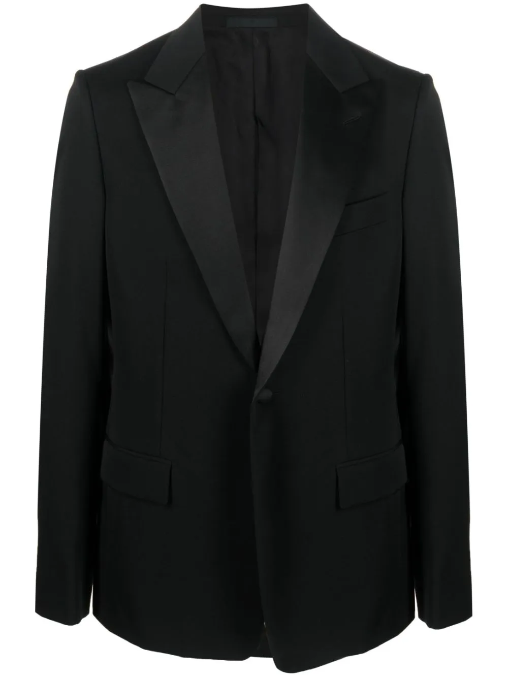 Lanvin Single-breasted Button-fastening Blazer In Black