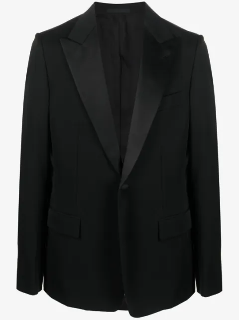 Lanvin single-breasted wool tuxedo jacket