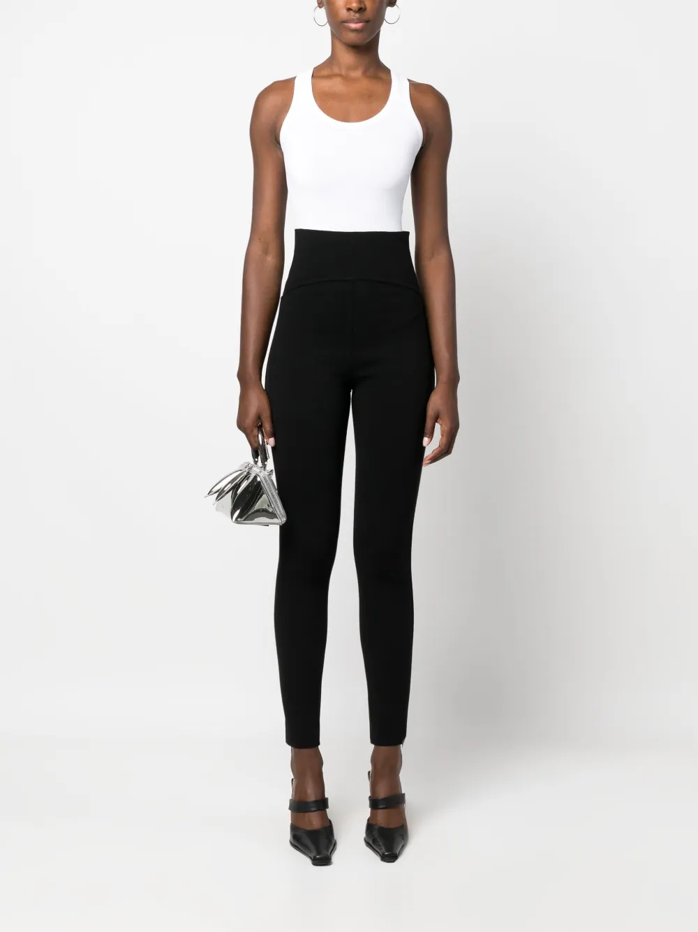 Alaïa scoop-neck ribbed-knit bodysuit | Knitted Tops | Image 2