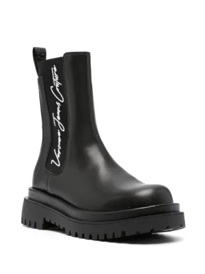 VERSACE JEANS COUTURE ロゴ レースアップ アンクルブーツ 20858919_50834435_300.jpg