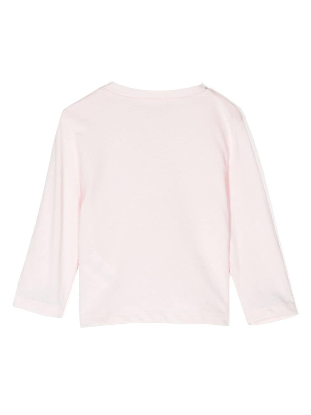 Shop Billieblush Neon Bunny-print Cotton Sweatshirt In Pink