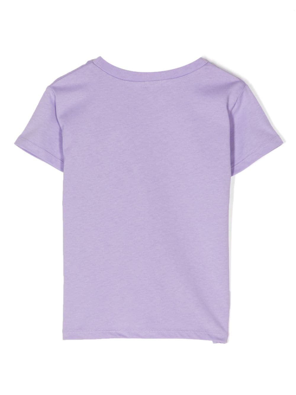Shop Billieblush Butterfly-print Cotton T-shirt In Purple