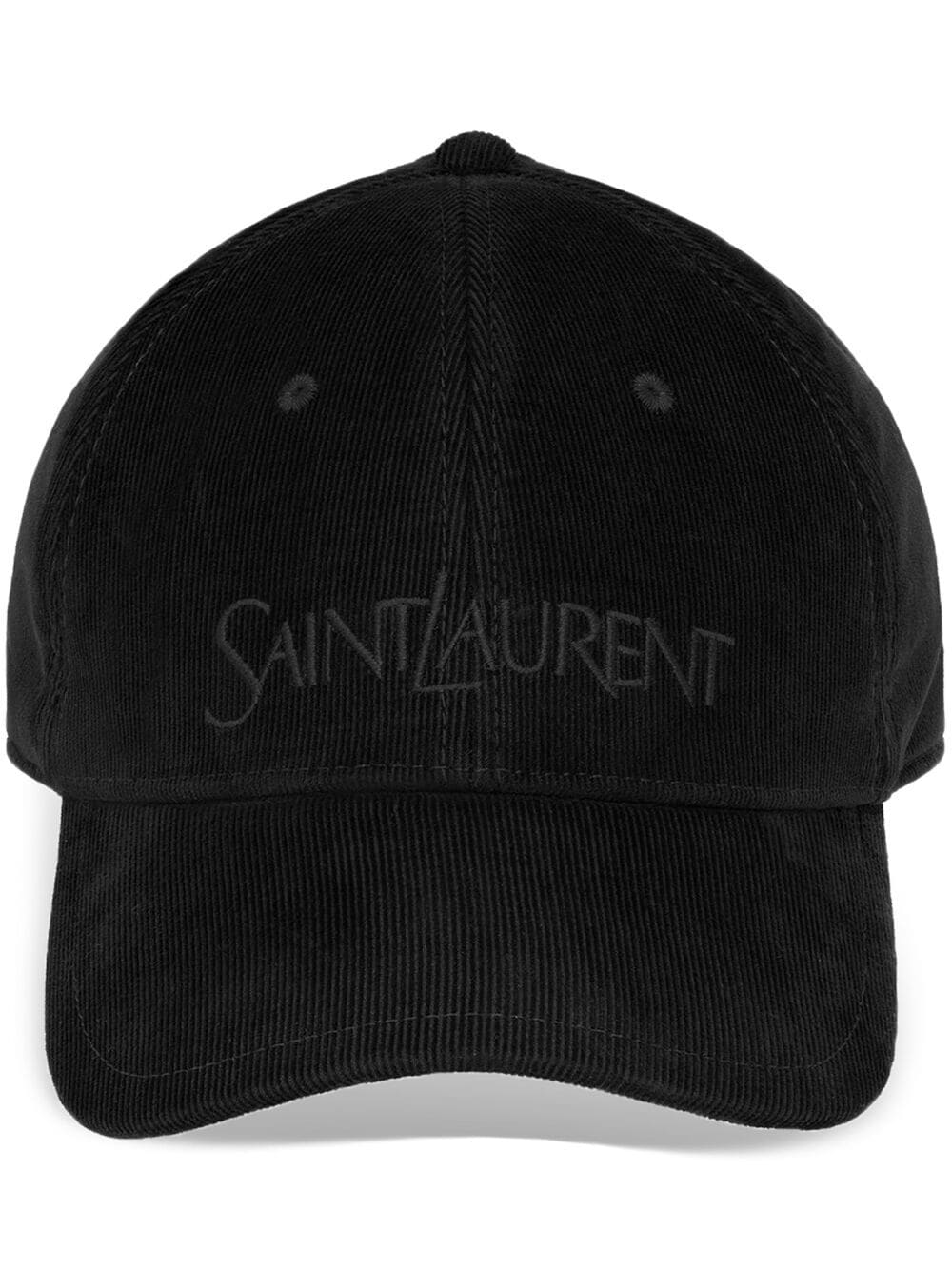 Saint Laurent logo-embroidered Cotton Cap - Farfetch