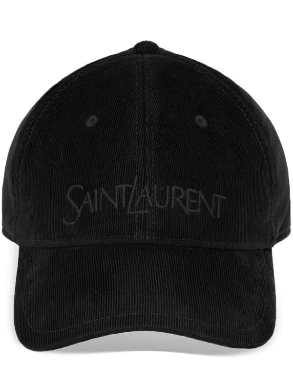 Saint Laurent ロゴ キャップ - Farfetch