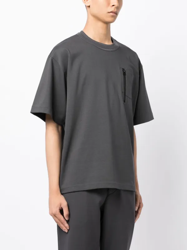 Sacai multi-pocket Cotton T-shirt - Farfetch