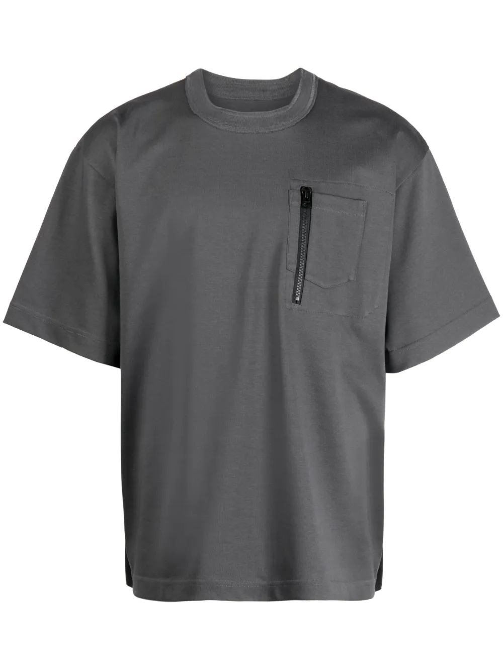 multi-pocket cotton T-shirt