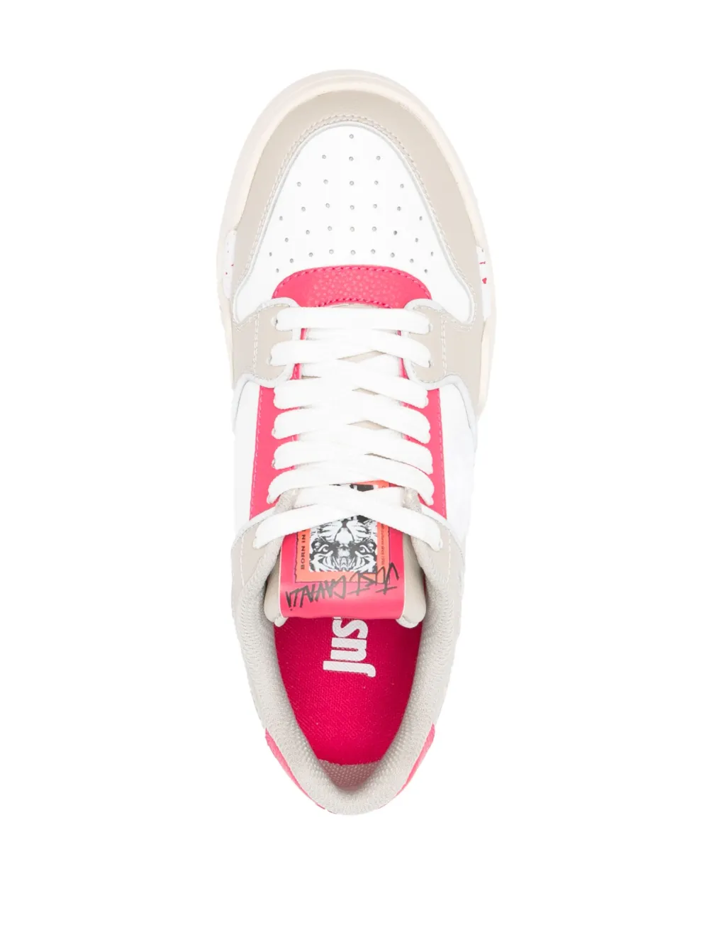 Just Cavalli Sneakers met vlakken Wit