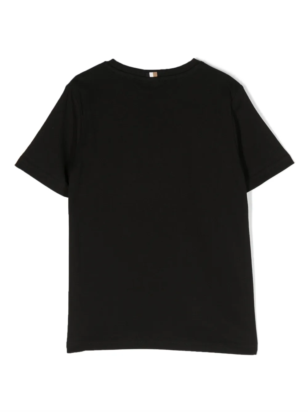 BOSS Kidswear logo-print cotton T-shirt - Zwart
