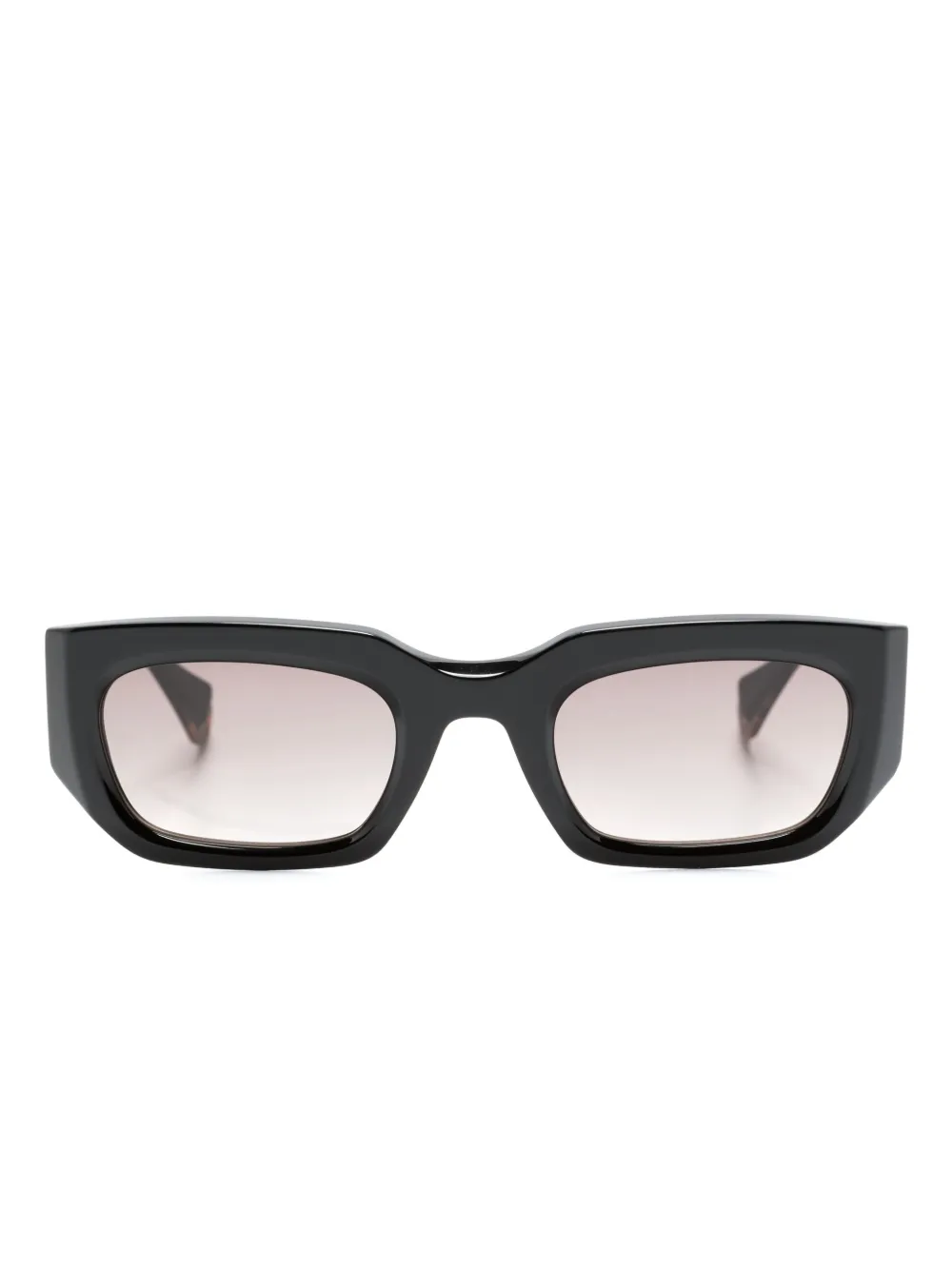 Gigi Studios Natalie Rectangle-frame Sunglasses In Black