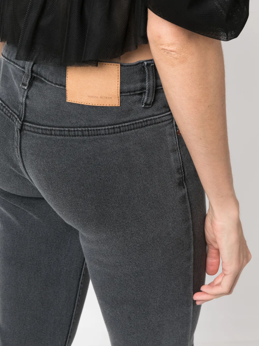 Magda Butrym Flared jeans Grijs