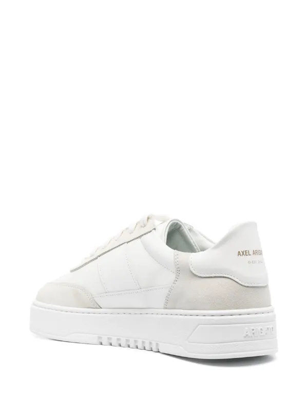 【関税込み】Axel Arigato ホワイト Orbit Vintage スニーカー Axel Arigato - Orbit Vintage Leather Sneakers - White Axel