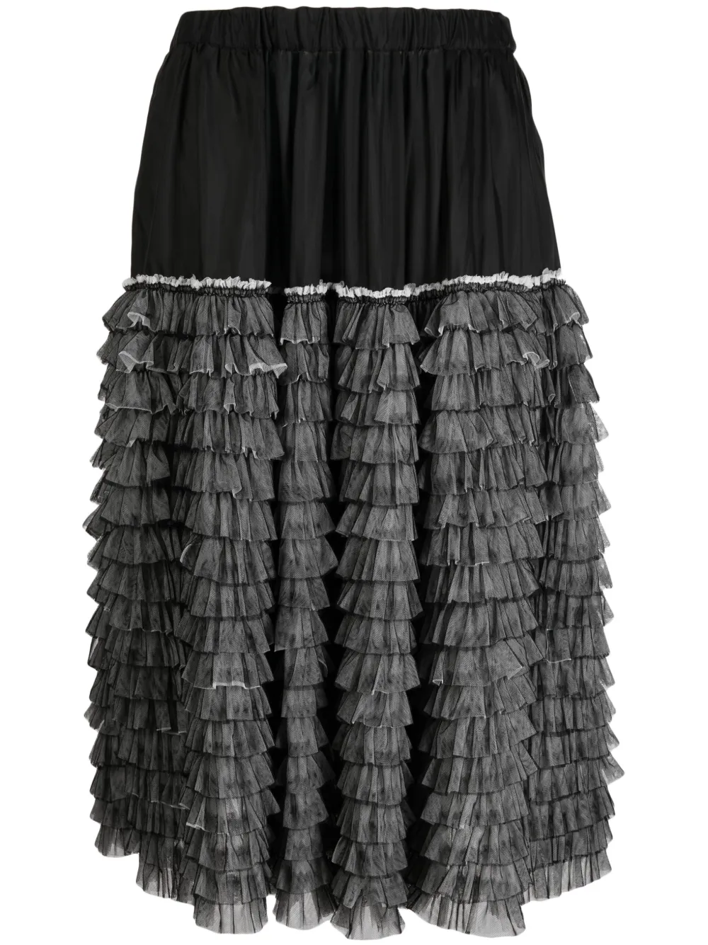 Black Comme Des Garçons Textured-finish Pleat-detailing Shorts In Schwarz