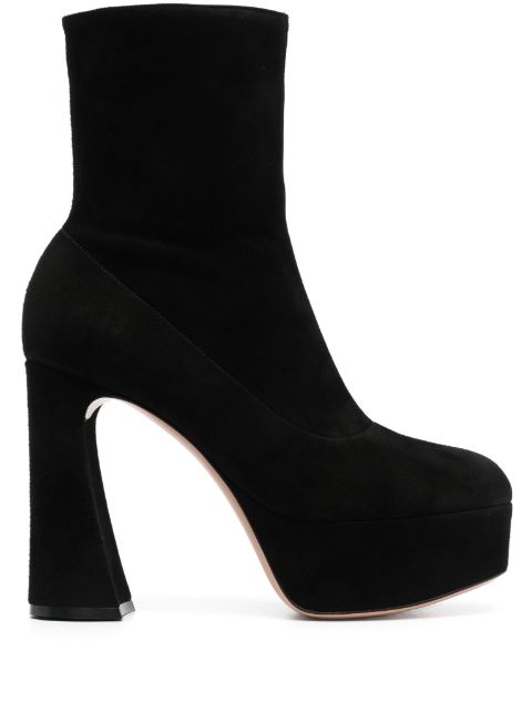 Gianvito Rossi Riccam 120mm platform boots Women