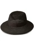 Maison Michel Virginie straw Fedora hat - Brown