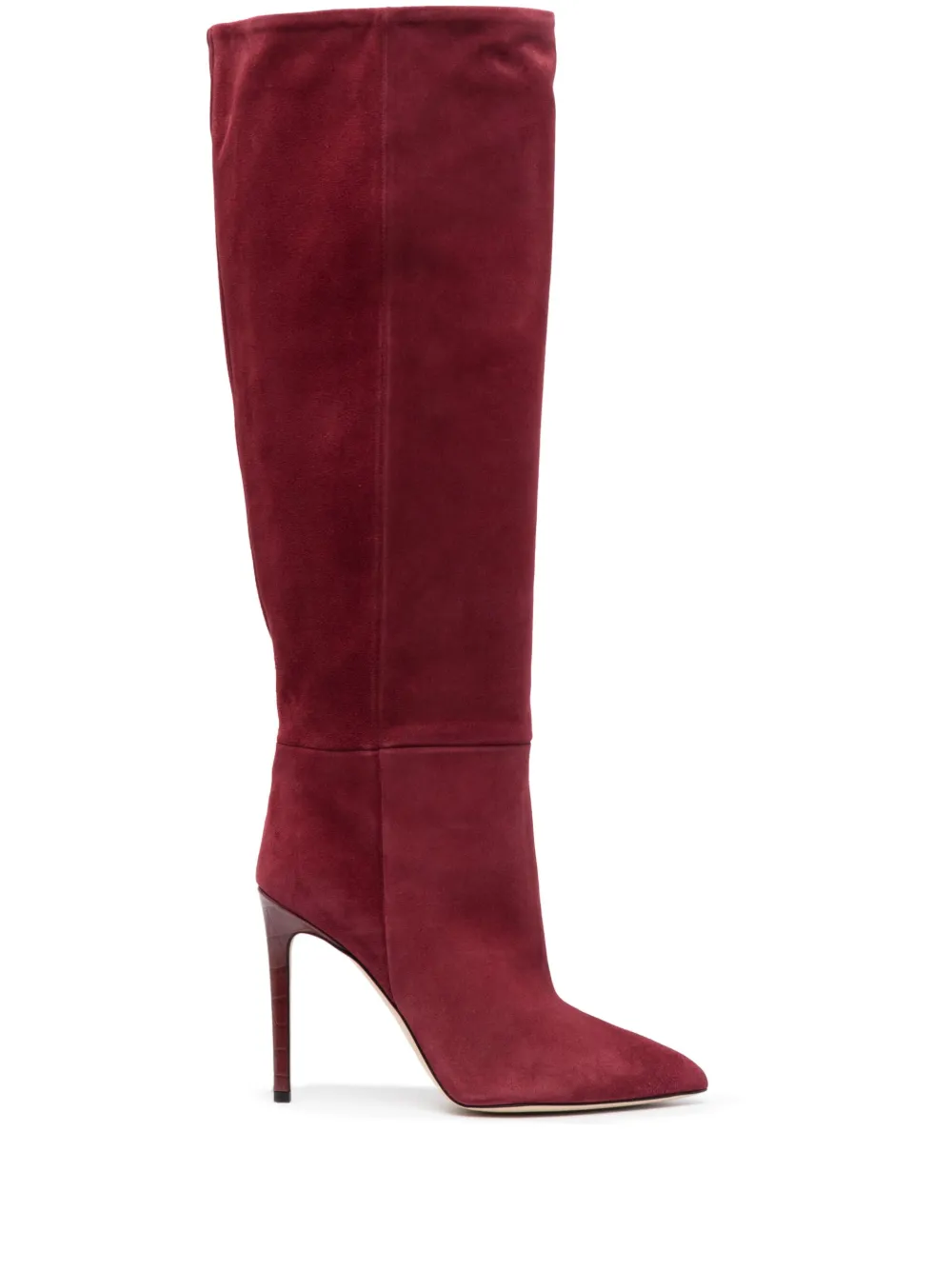 red suede boots