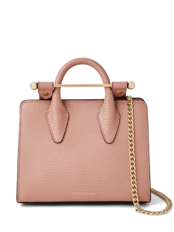 Shop Strathberry Nano Leather Tote