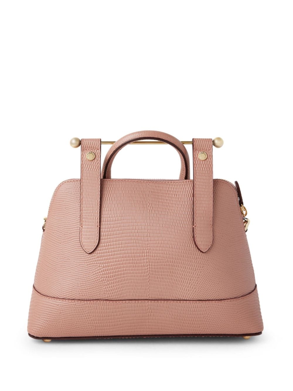 Strathberry Dome leren shopper - Roze