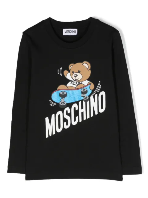 MOSCHINO T-shirt imprimé - white/blanc