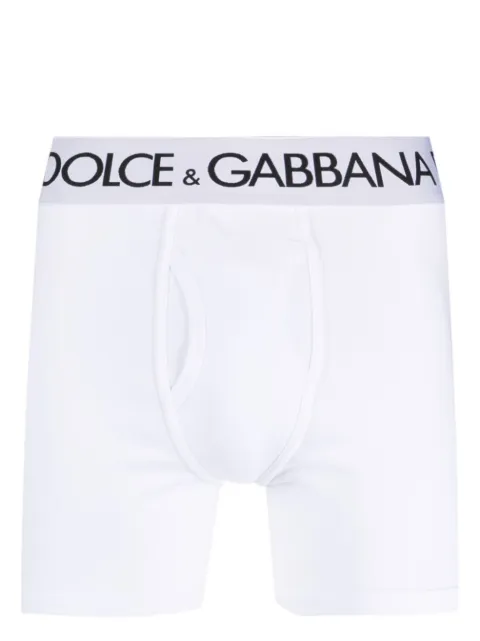 Dolce & Gabbana logo-waistband stretch-cotton boxers