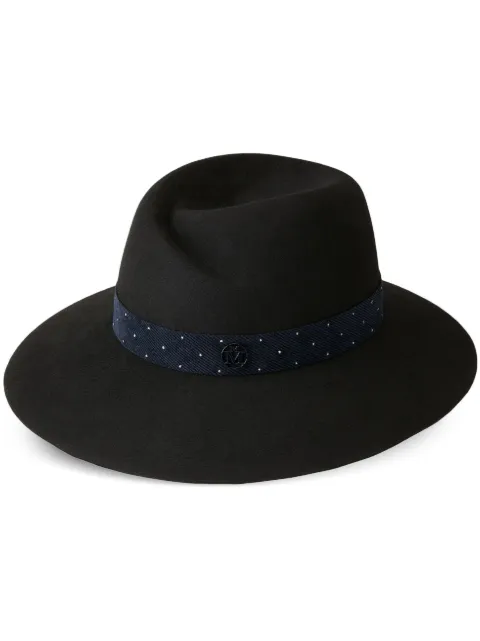 Maison Michel Virgnie felt Fedora hat