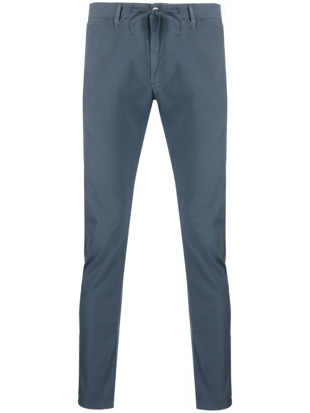 Daniele Alessandrini straight-leg chino trousers - Blue