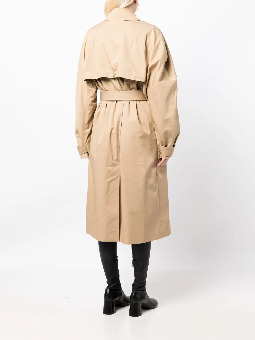 Stella Mccartney Stella Iconics Trench Coat In Neutrals
