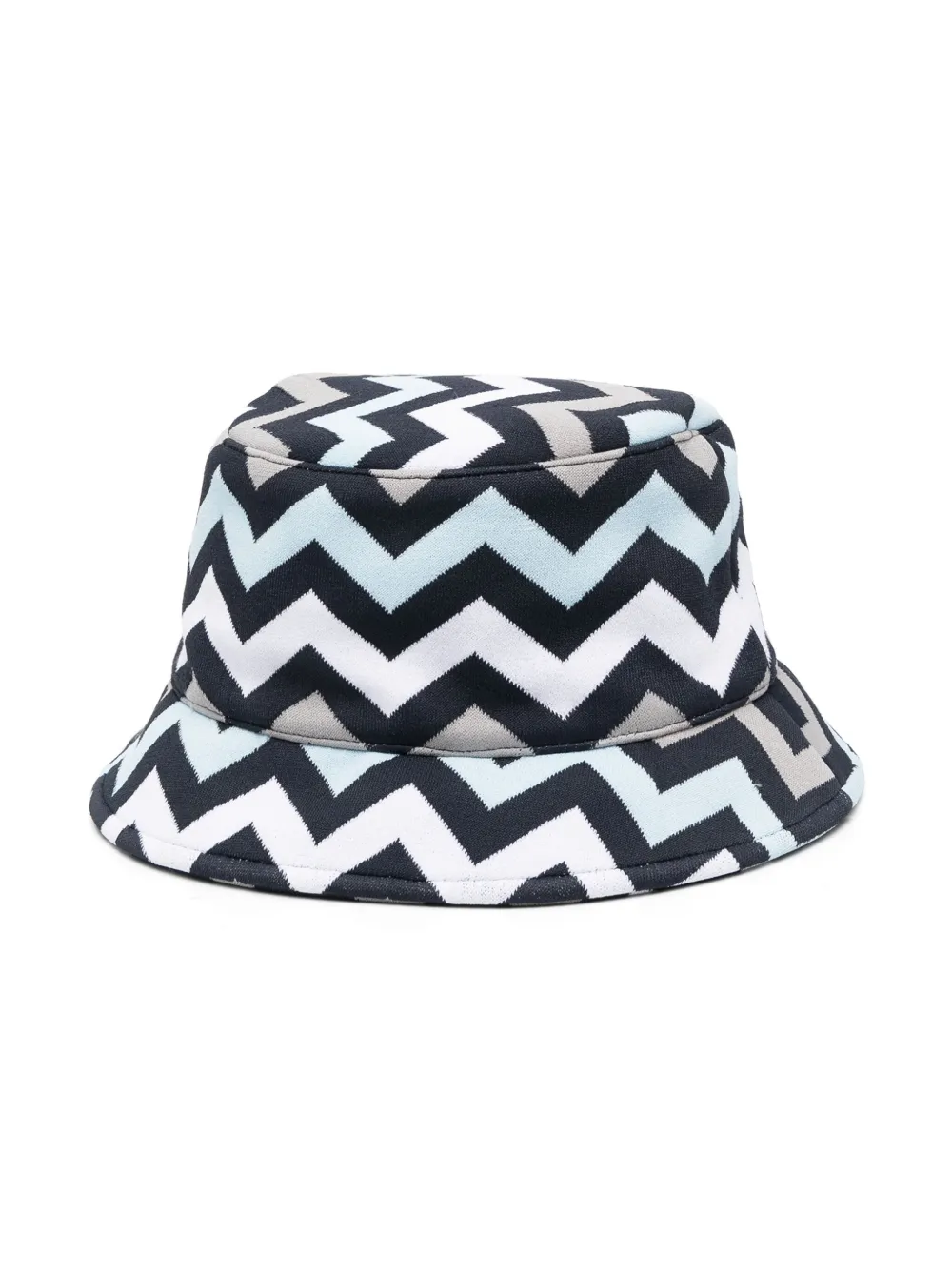 zigzag-woven bucket hat