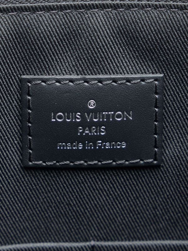 Louis Vuitton 2017 Monogram Eclipse Briefcase Explorer - Black