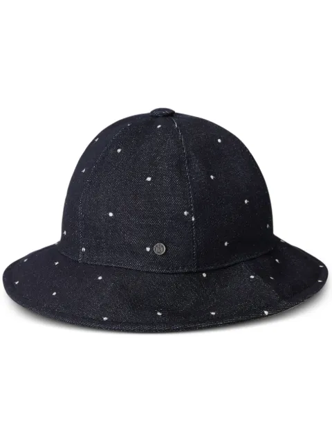 Maison Michel Mara denim hat 