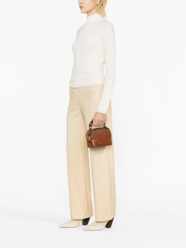 Chloé high-neck ribbed-knit Jumper - Farfetch