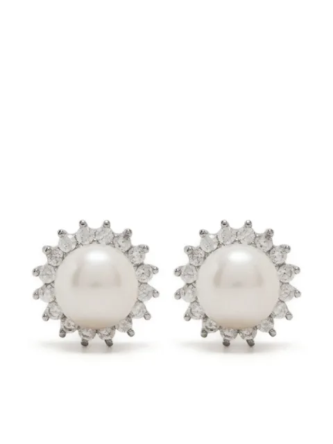 Hzmer Jewelry pearl stud earrings