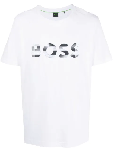 BOSS Camiseta com estampa de logo