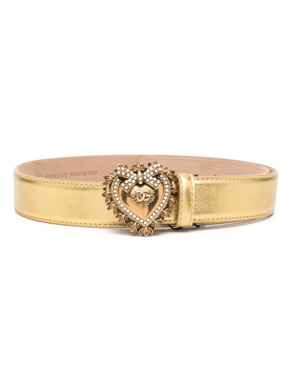 Dolce and gabbana heart belt deals